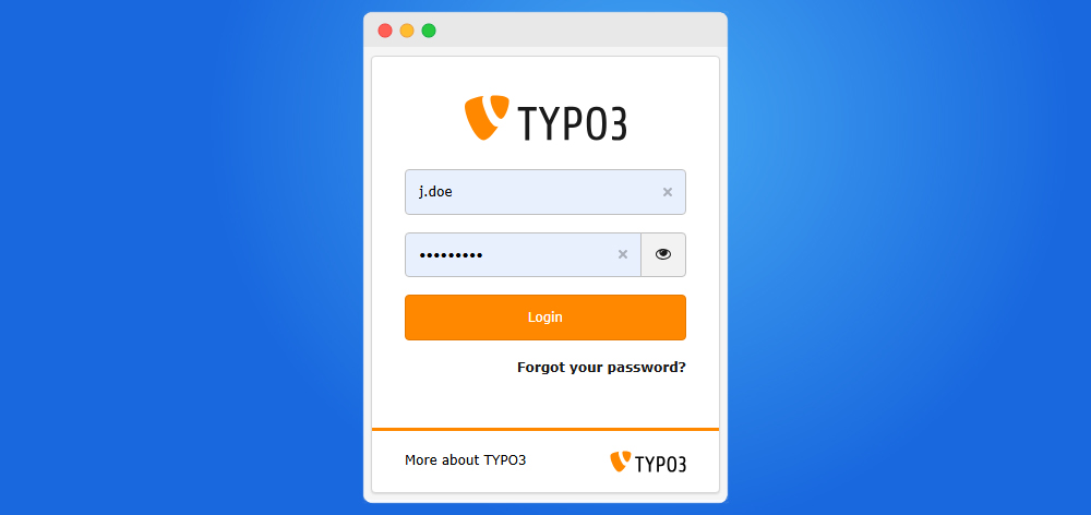 Backend Login