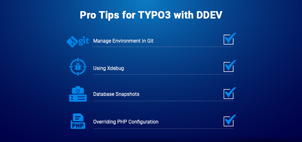 Pro Tips for TYPO3 with DDEV