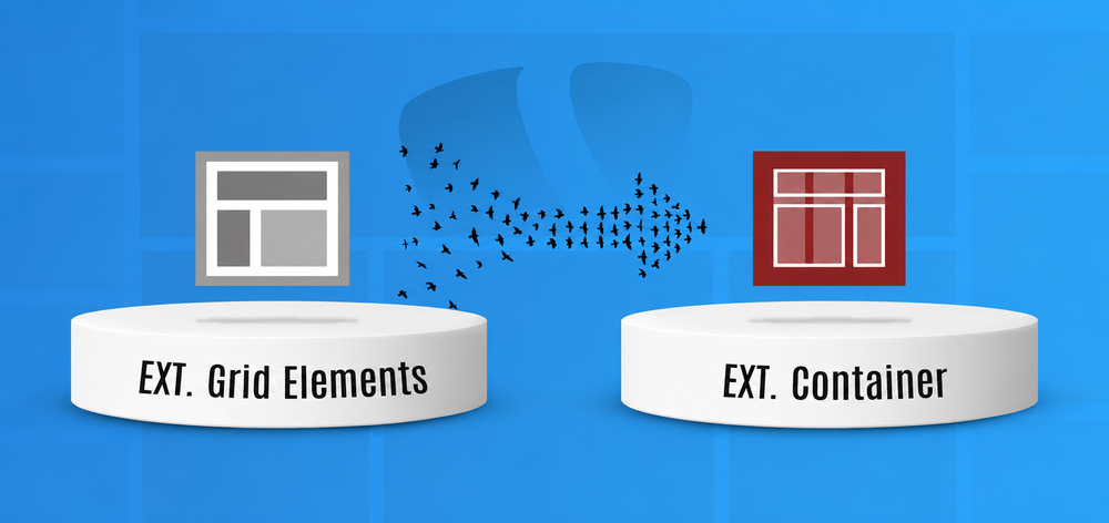 Wie migriert man von Grid Elements zur TYPO3-Container-Erweiterung?