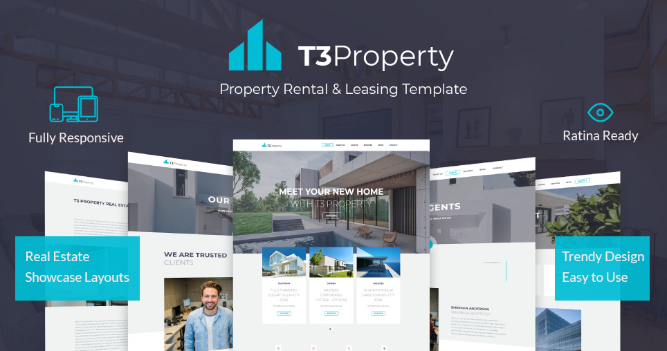  T3 Property : Immobilien TYPO3 Vorlage