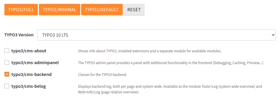 Hilfe bei der Installation von TYPO3-Composer-Paketen
