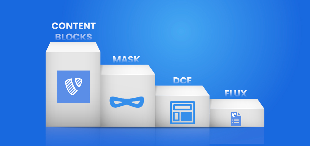 TYPO3 Content Blocks vs Mask vs DCE vs Flux: Welche sollten Sie 2026 verwenden?