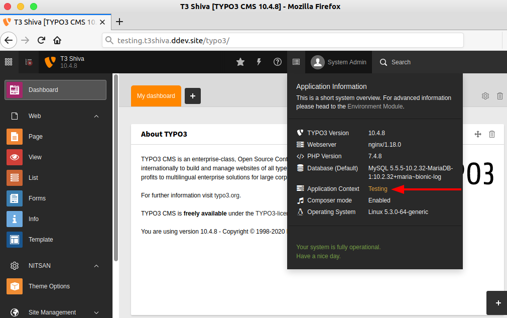 Ist ein benutzerdefiniertes TYPO3