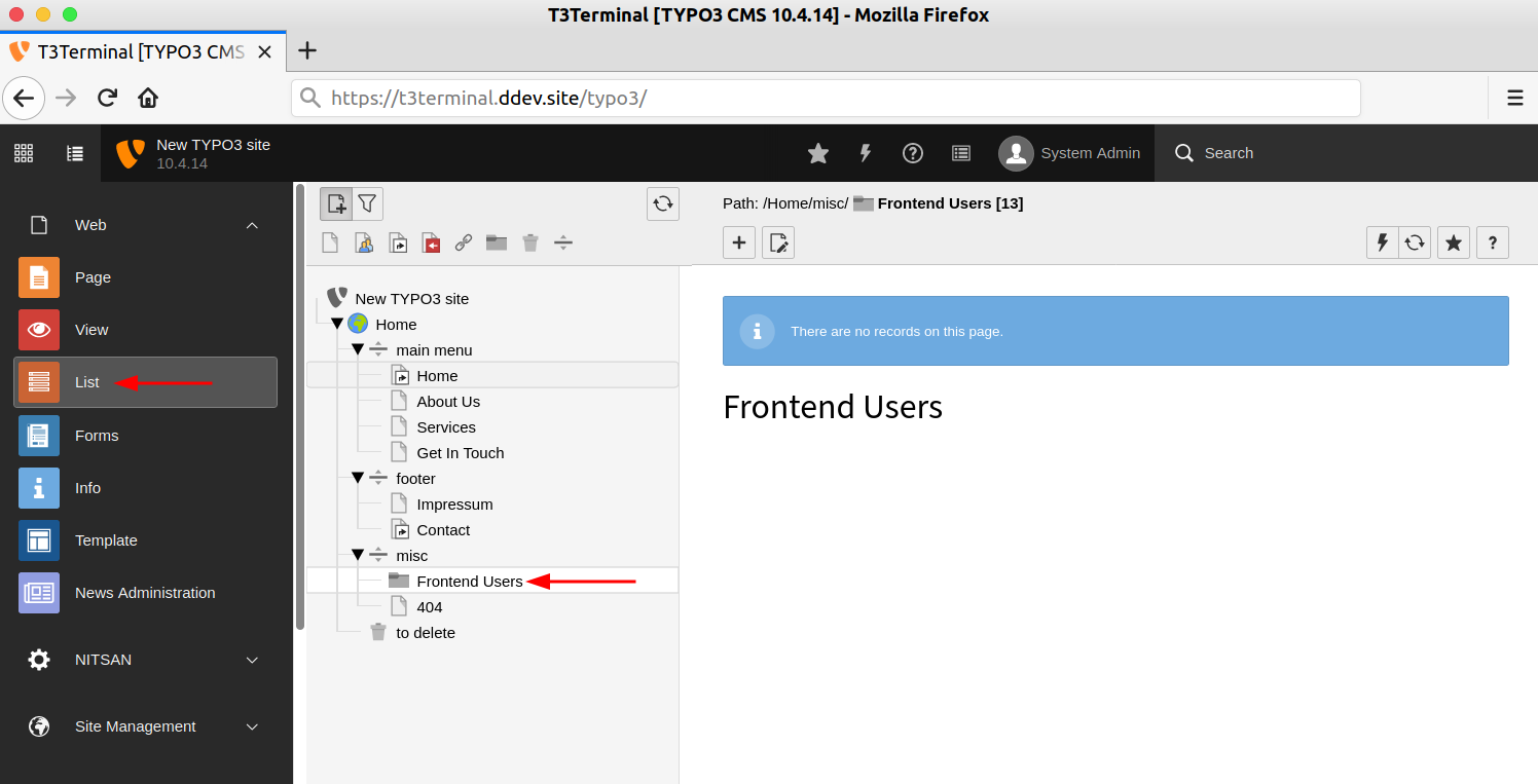 Create System Storage Folder