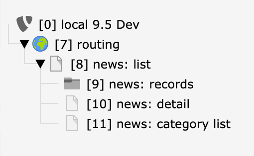 Setting Up Page Structure For TYPO3 News System