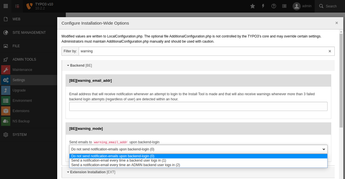 Enable Email Notification for Login Attempt