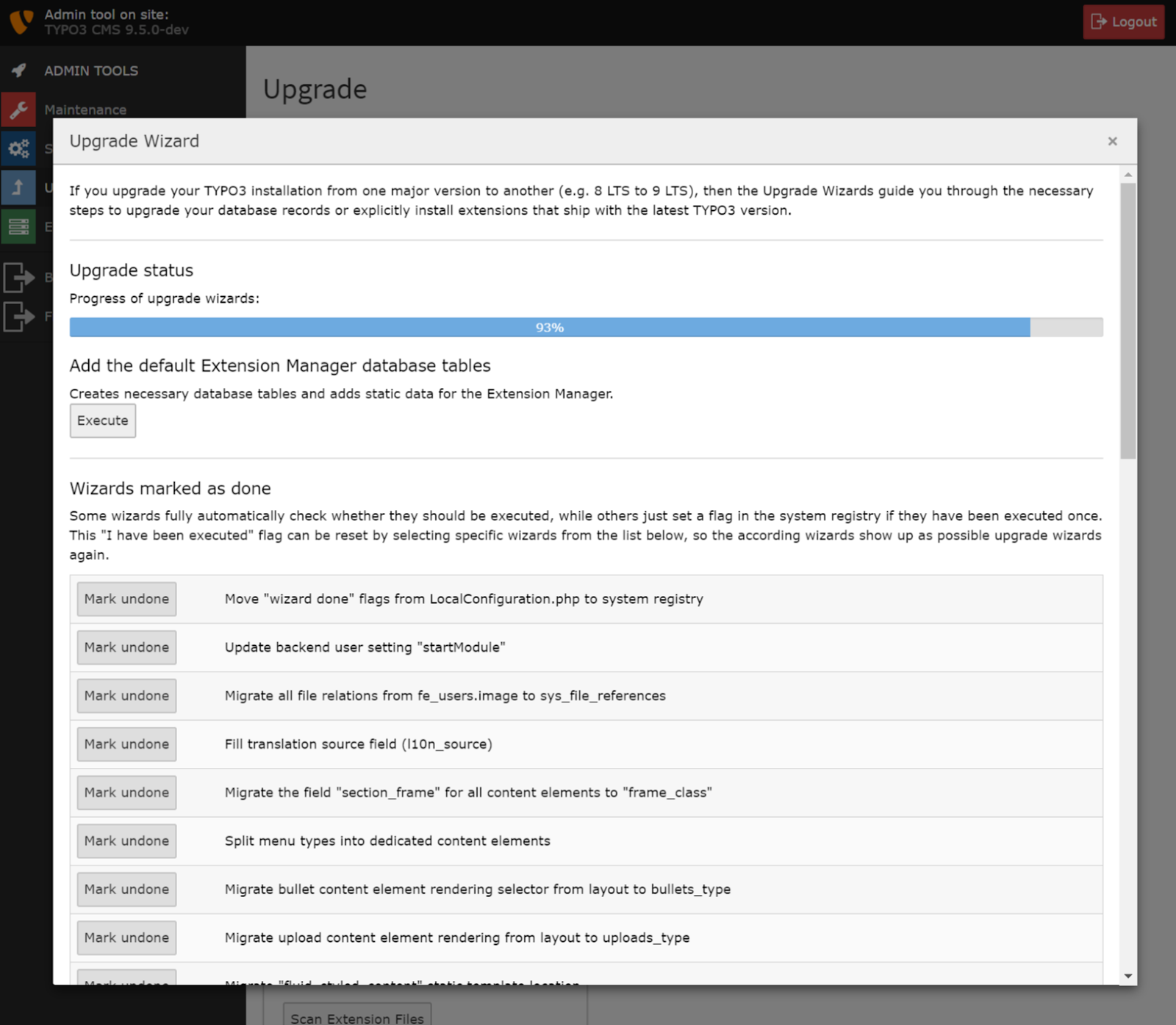 Keep Up-to-date TYPO3 Core Updates