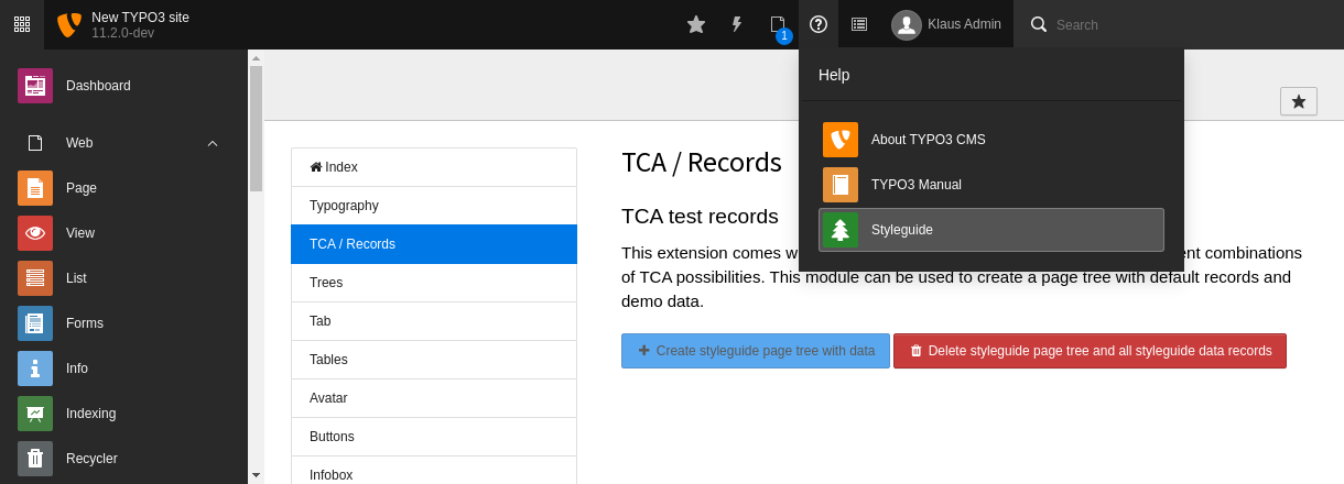 Typo3 TCA