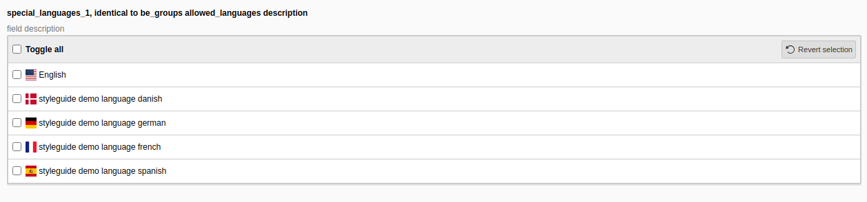 TCA 15. Special Languages