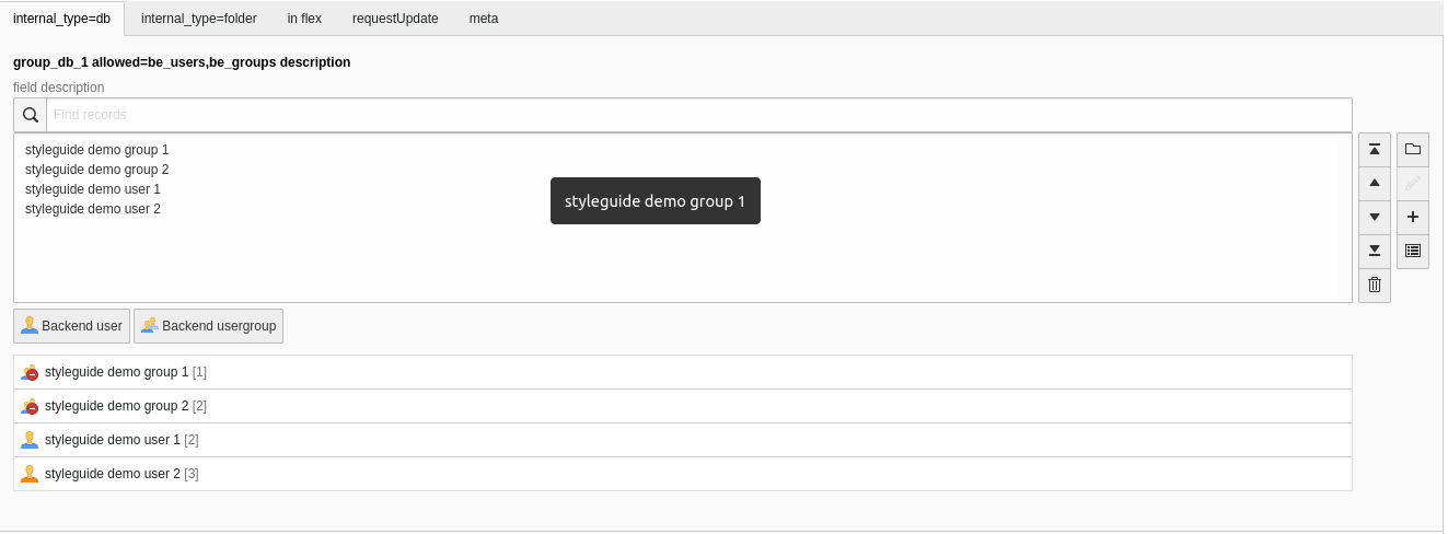 TCA 7. Group Database Basics