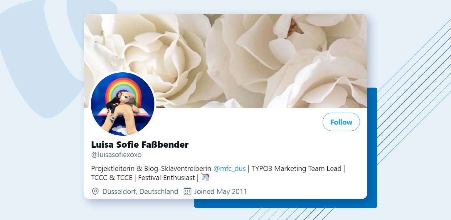 Luisa Sofie Faßbender (Lead TYPO3 Marketing Team)