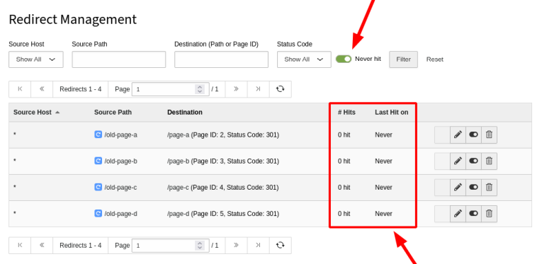 TYPO3 Redirects