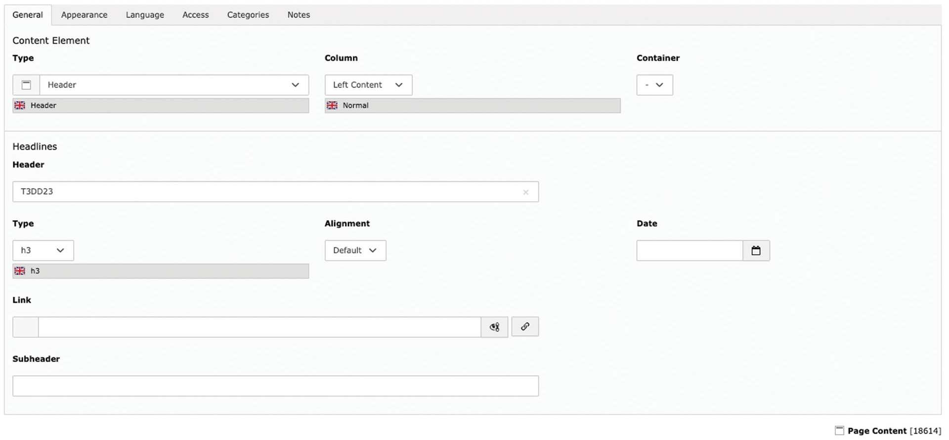 Übersetzen mit TYPO3 Connected Mode