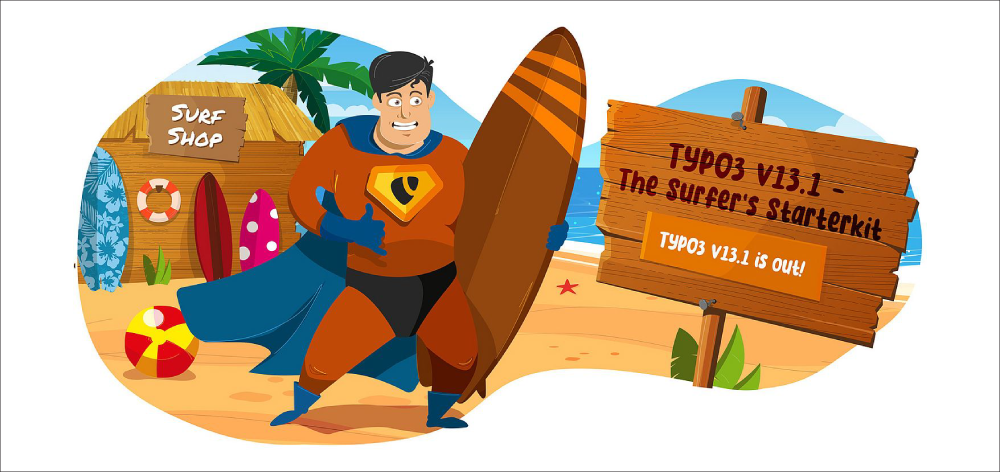 Why is TYPO3 13.1 Called “Surfer’s StartKit