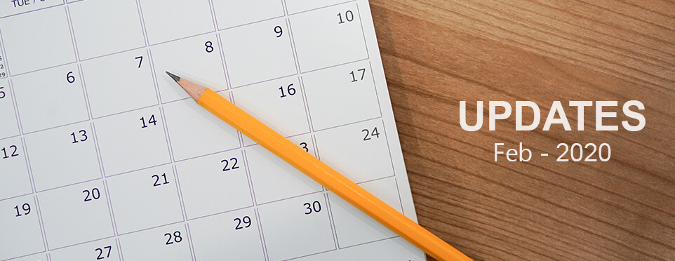 TYPO3 Vorlagen & Erweiterungen Veröffentlichung - Feb 2020 Updates