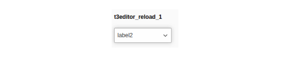 TCA 18. T3Editor Reload