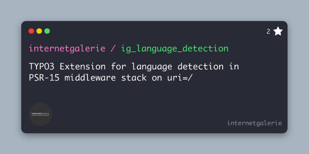 [Translate to German:] language detection resolver