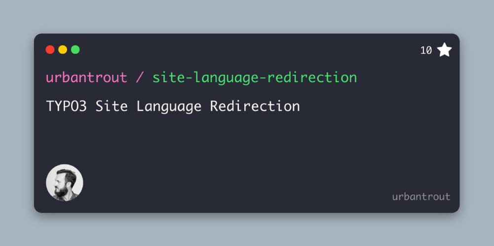 [Translate to German:] site redirection EXT
